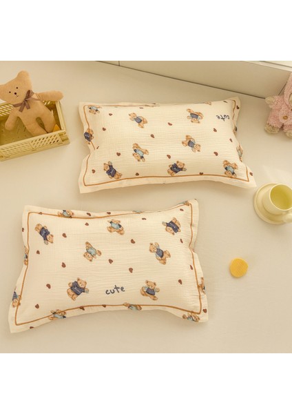 A Sınıfı Pamuklu Çift Iplik Yastık Kılıfı Pamuklu Yastık Kılıfı 30X50CM35X55 (Yurt Dışından)