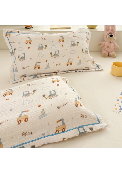 A Sınıfı Pamuklu Çift Iplik Yastık Kılıfı Pamuklu Yastık Kılıfı 30X50CM35X55 (Yurt Dışından)