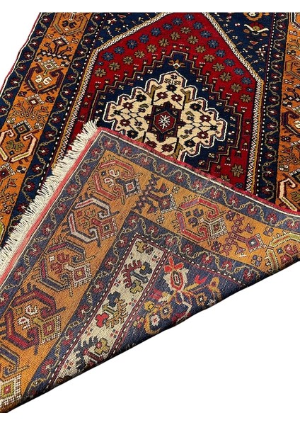 El Dokuma Sıfır Yahyalı Halısı 123 x 225 Kök Boya Büyük Yün Halı fırsatları