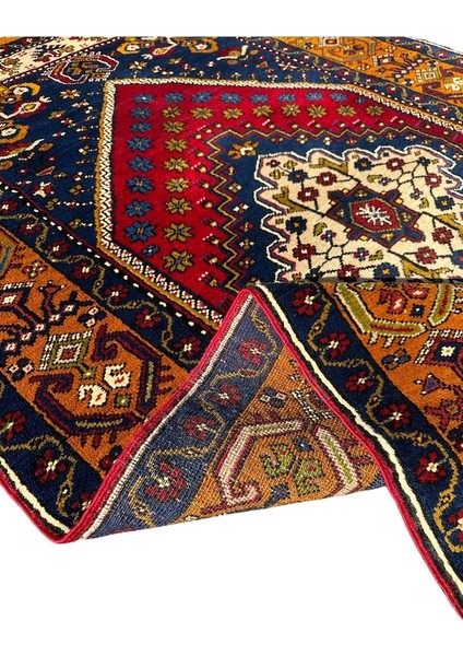 El Dokuma Sıfır Yahyalı Halısı 123 x 225 Kök Boya Büyük Yün Halı indirimleri