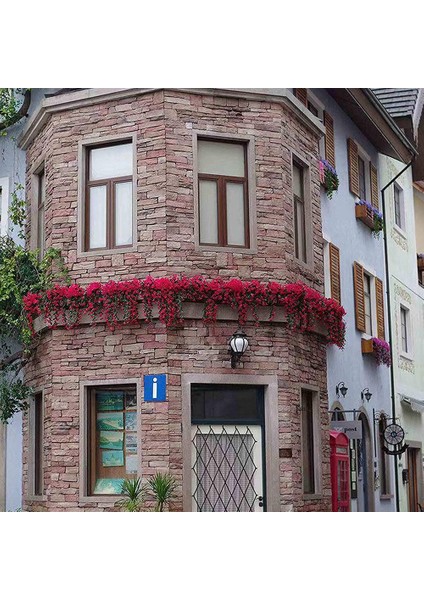 5 Yapraklı Orkide Simülasyon Yapay Çiçekler Çiçek Düğün Parti Dekorasyon Anneler Günü Bahçe Duvar Pembe (Yurt Dışından) fırsatları