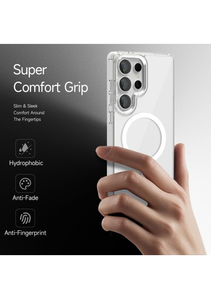 Samsung Galaxy S24 Ultra Kılıf Şeffaf Lansman Magsafe Wireless Şarj Özellikli Orjin Kapak indirimleri