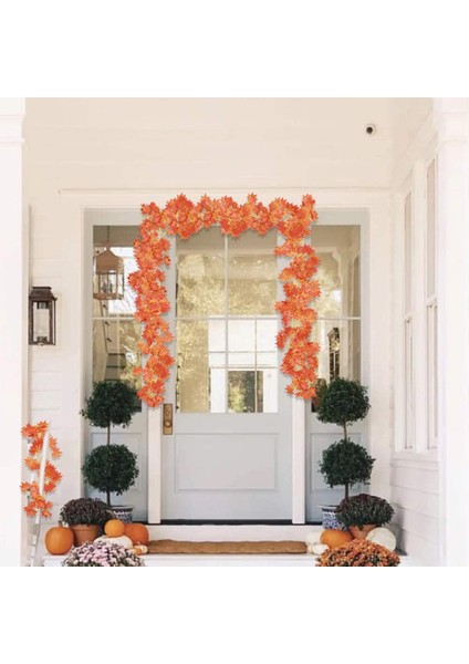 12 Paket Yapay Sonbahar Yaprakları Asılı Asma Dekorasyon Aile Düğün Şömine Partisi Için (Yurt Dışından) modelleri