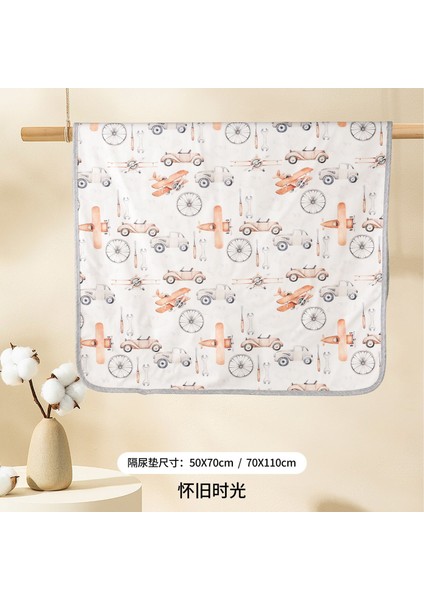 Bebek Bezi Pedleri Sınıfı Su Geçirmez Makinede Yıkanabilir Pamuklu Bebek Bezi Çarşafı Bebek Bezi Pedleri Adet Teyze Pedleri (Yurt Dışından)