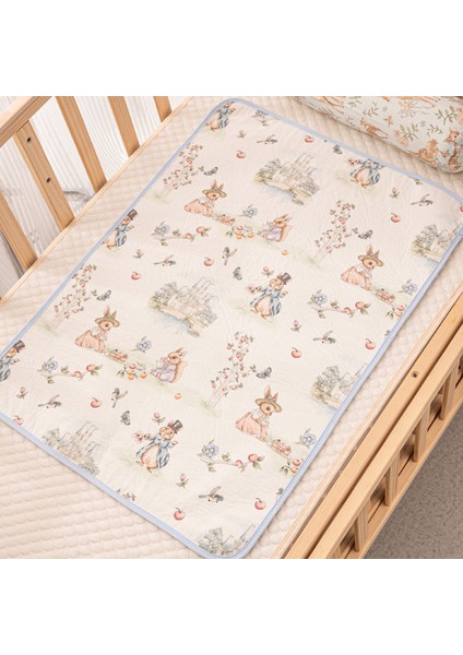 Kaymaz Su Geçirmez Bebek Bezi Pedi Yıkanabilir Adet Pedleri Nefes Alabilen Gazlı Bez Bebek Bezi Pedi Havlu 50*70CM (Yurt Dışından)