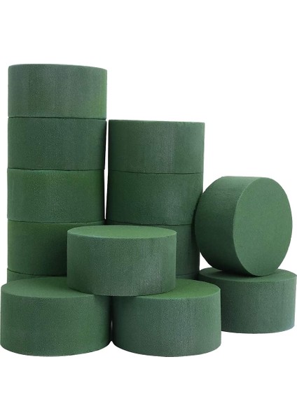 20'li Yuvarlak Çiçek Köpük Paketi, El Sanatları Projesi Için Islak Çiçekçi Strafor Blok Çiçek Aranjmanı Malzemeleri, Parti Dekorasyonu (Yurt Dışından)