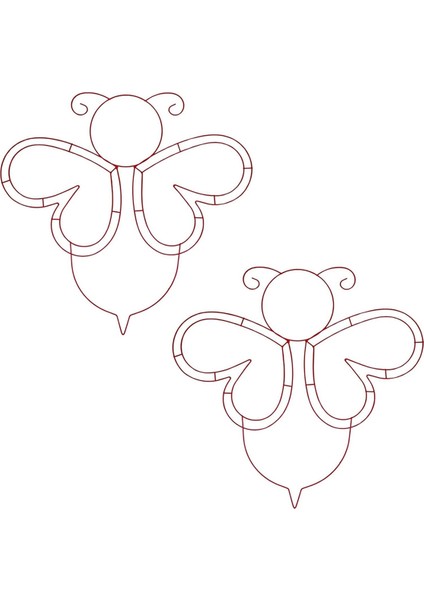 6 Adet Arı Çelengi Formu Tel Çerçeve Bahar Yaz Patio Veranda Dekoru Ev Dekoru ve Açık Hava Için (Yurt Dışından) fiyatları