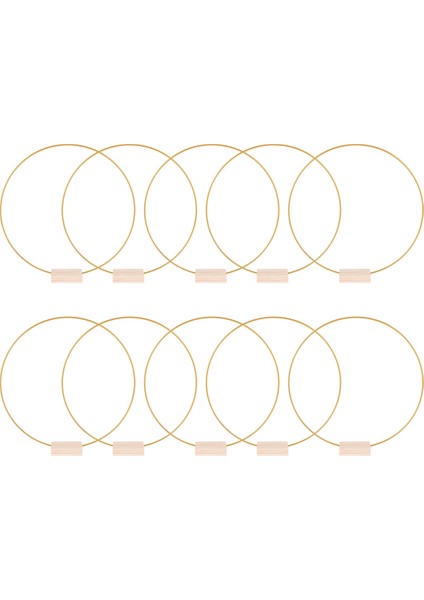 Masa Için 10 Adet 12 Inç Metal Çiçek Çember Centerpieces, Düğün Için 10 Pcs Yer Kartı Sahipleri ile Metal Yüzük (Yurt Dışından) modelleri