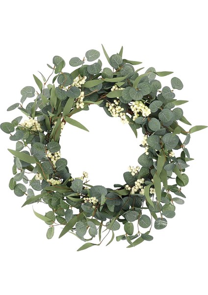 Yapay Okaliptüs Büyük Yeşil Yapraklar Rustik Çiftlik Evi Festival Kutlaması Için Dekoratif (Yurt Dışından)