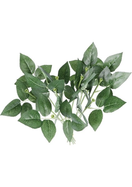 100 Adet Yapay Plastik Gül Çiçek Dıy Buketleri Düğün Dekor Için Yeşilimsi Çiçek Şube Kaynaklanıyor (Yurt Dışından) fiyatları