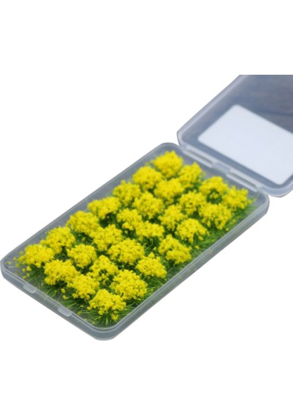 28 Adet Model Arazi Üretim Simülasyonu Çiçek Kümesi Yabani Çiçek Dıy Minyatür Bahçe Dekoru Model Manzara H (Yurt Dışından)