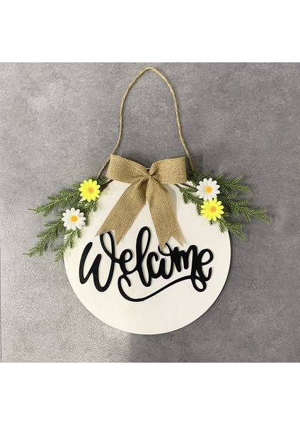 Kapı Askısı Çiftlik Evi Için Hoş Geldiniz Işareti, Rustik Ahşap Kapı Askıları Ön Veranda Dekoru Açık Hava Asılı Dikey Işaret (Yurt Dışından) fiyatları