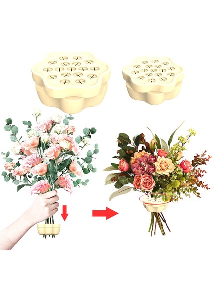 Spiral Ikebana Sap Tutucu, Çiçekler Için 2'li Spiral Sap Tutucu Seti, Spiral Kendin Yap Buket Twister Çiçek Düzenleme Tutucu (Yurt Dışından)