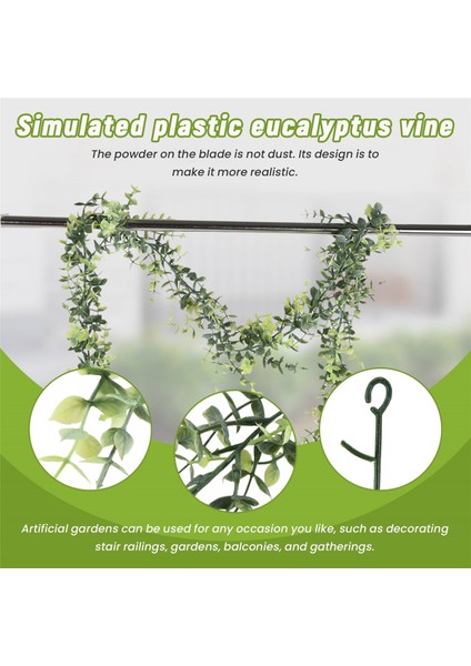 Paket 30FT Yapay Okaliptüs Ler Yeşillik Sarmaşıklar Asılı Bitkiler Düğün Masa Arka Plan Arch Için (Yurt Dışından) indirimleri