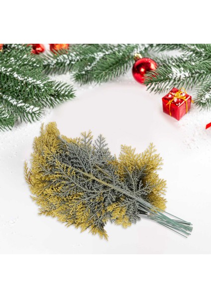 20 Adet Yapay Sedir Dal Sedir Sprey Dalları Sedir Dal Kaynaklanıyor Dal Seçtikleri Dıy Aksesuarları (Yurt Dışından) modelleri