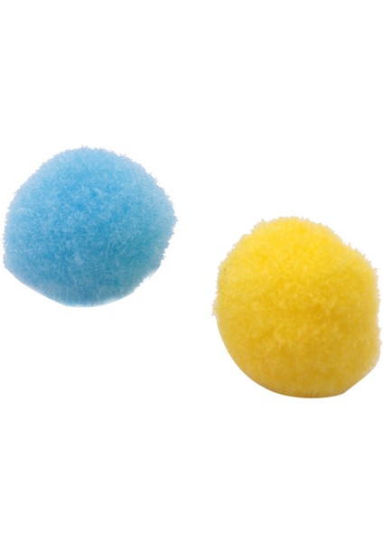 80 Adet Yuvarlak Çok Renkli Ponpon Topları. (Yurt Dışından) indirimleri