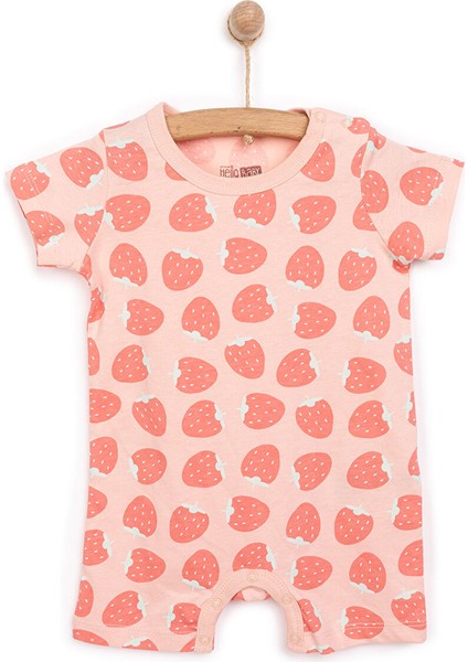 Yenidoğan Kız Kısa Tulum Kız Bebek