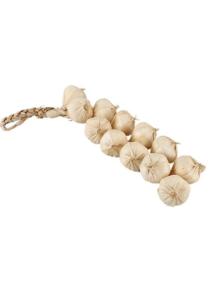 Ev Mutfak Bahçe Kapalı Dekor Yapay Sarımsak Dizeleri (Yurt Dışından)