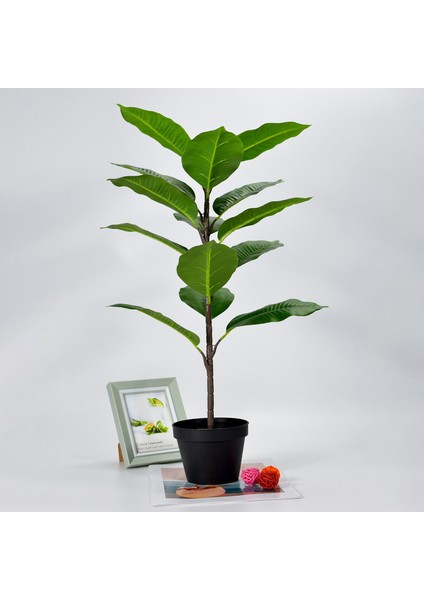 Adet Muz Ağacı Tropikal Monstera Yaprağı Kaplumbağa Büyük Palmiye Yaprakları Fern Yeşil Çalılar Çalılar Yeşillik Dekor (Yurt Dışından) fırsatları