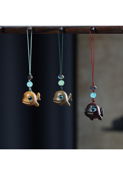 Yeşil Sandal Ağacı Sandal Ağacı Oyma Sevimli Hayvan Kolye Diy Yaratıcı Çanta Araba Anahtarlık Cep Telefonu Zinciri Kolye Aksesuarları (Yurt Dışından)