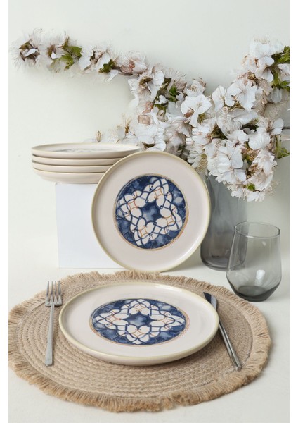 Wave Flow Nordic Pasta Tabağı 22 cm 6 Adet 22748