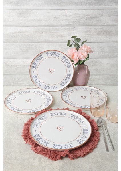Enjoy Your Food Nordic Servis Tabağı 28 cm 4 Adet 22973