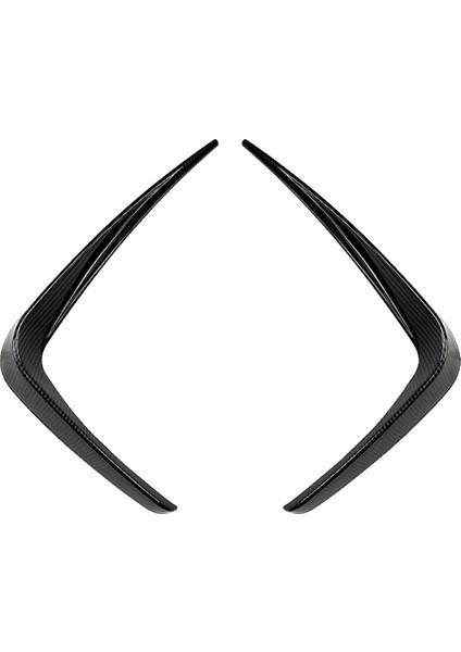 Araba Ön Tampon Ayırıcı Spoiler Trim Sis Farı Canard Bmw 3 Serisi G20 M Sport 320I 325I 2019-2022, A (Yurt Dışından)