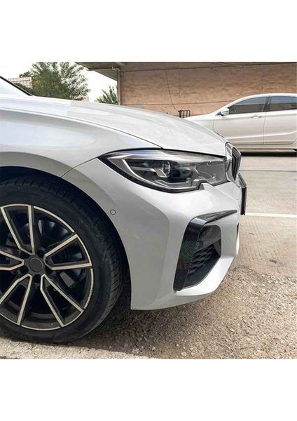 Araba Ön Tampon Ayırıcı Spoiler Trim Sis Farı Canard Bmw 3 Serisi G20 M Sport 320I 325I 2019-2022, A (Yurt Dışından)