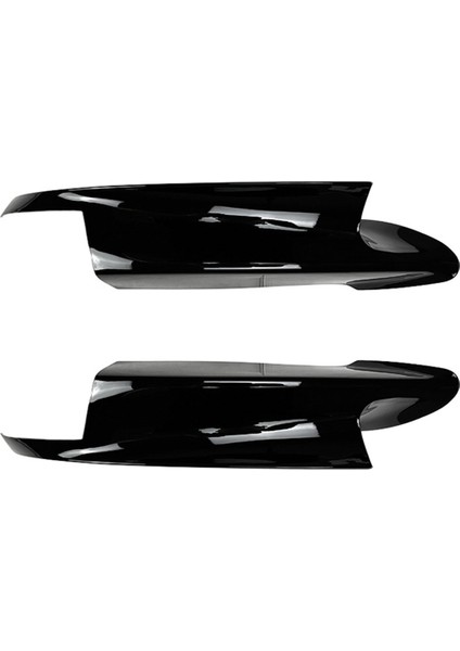 Bmw 3 Serisi Için E90 E91 E92 E93 M3 2006-2013 Ön Ön Tampon Açı Difüzör Splitter Spoiler Koruyucu Parlak Siyah (Yurt Dışından)