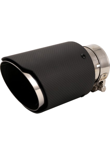 Araba Mat Karbon Fiber Egzoz Ucu 63-89MM Evrensel Araba Egzoz Borusu Modifikasyonu Kuyruk Boğazı Klipsli Kuyruk Borusu (Yurt Dışından) fiyatları