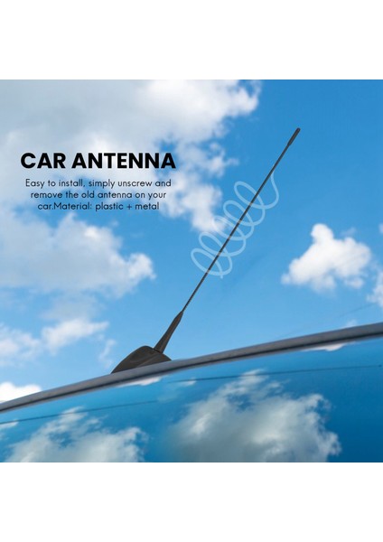 Araba Çatıya Monte Radyo Anteni Anteni A9068200475 Mercedes Benz Sprinter W906 2006-2017 Için (Yurt Dışından)