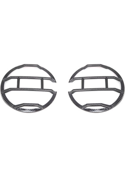 Araba Far Çerçevesi Far Koruyucu Kapak Dekoratif Çerçeve Ford Bronco 2021-2023 Için Araba Aksesuarları B (Yurt Dışından)