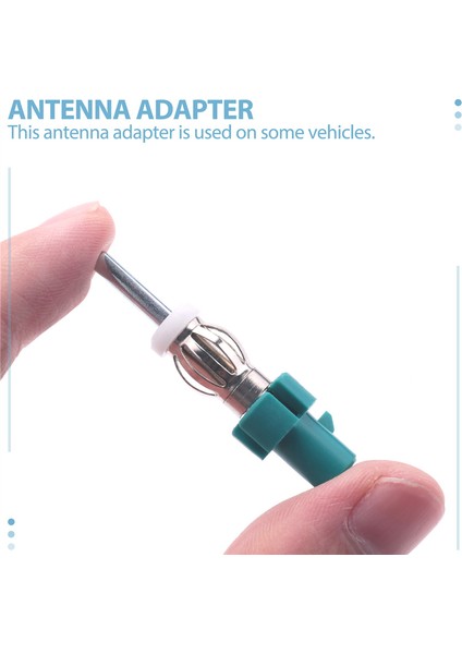 Araba Stereo Anten Adaptörü Fm Am Radyo Konektörü - Araba Alıcısı Için Fakra'dan Dın Anten Fiş Dönüştürücüye (Yurt Dışından)