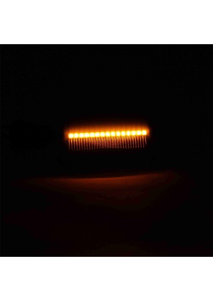 Araba Dinamik LED Yan Sinyal Lambası Dönüş Sinyal Işığı Porsche 924 924S Coupe 1980-1988 Araba Aksesuarları Siyah (Yurt Dışından) fiyatları