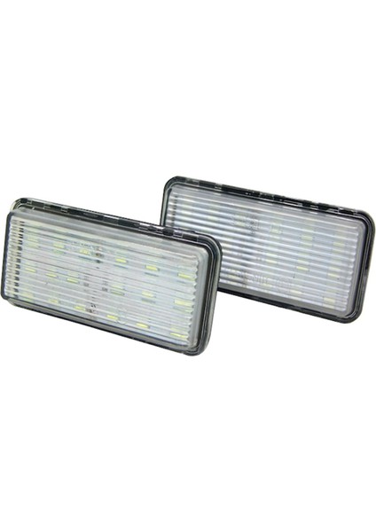 Araba Işıkları 12-30 V 2.8 Beyaz LED Plaka Işık Plaka Lambası Toyota Prıus ZVW30 NHW20 (Yurt Dışından)