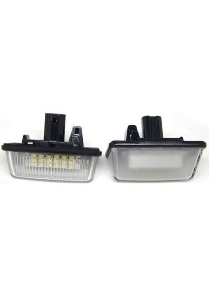 Araba Işıkları 12-30 V 2.8 Beyaz LED Plaka Işık Plaka Lambası Toyota Prıus ZVW30 NHW20 (Yurt Dışından) fırsatları