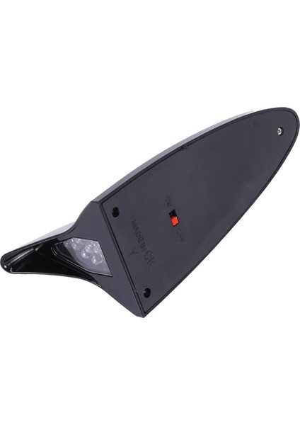 Köpekbalığı Yüzgeci Strobe Arka Lambaları LED Güneş Enerjili Çarpışma Önleyici Uyarı Araba Oto Anten Tarzı Arka Lamba Güneş Enerjili Araba Anteni (Yurt Dışından) fırsatları
