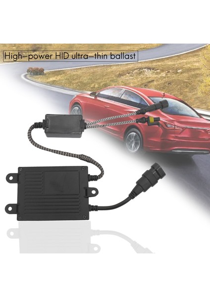 12V Ince 100W Hid Balast Yedek Xenon Işık Balastı Hızlı Başlangıç Ultra Ince (Yurt Dışından)