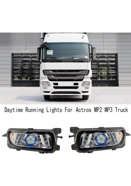 Ön Sol LED Sis Lambası Gündüz Farları Benz Actros Mp2 Mp3 Kamyon 9438200156 9438200056 (Yurt Dışından) fiyatları
