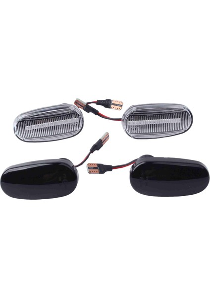 LED Dinamik Dönüş Sinyal Işığı Yan Işaretleyici Sıralı Flaşör Lambası Fiat Bravo 2007-2014 Için Alfa Romeo Gt Için Şeffaf (Yurt Dışından) fiyatları