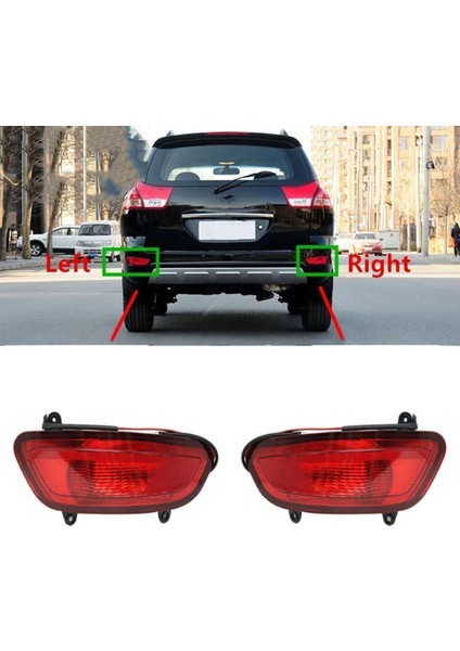 Otomatik Sol Arka Tampon Sis Lambası Park Uyarı Reflektör Arka Lambaları Jac Rein A Için Fren Lambası (Yurt Dışından) modelleri