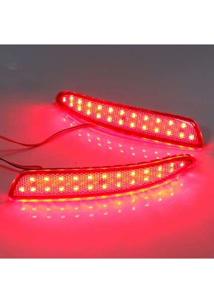 63217158949 LED Fren Lambası Tampon Işık Arka Tampon Işaretleyici Işık Bmw X5 E70 2007-2013 Kırmızı (Yurt Dışından) modelleri