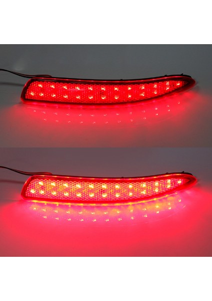 63217158949 LED Fren Lambası Tampon Işık Arka Tampon Işaretleyici Işık Bmw X5 E70 2007-2013 Kırmızı (Yurt Dışından) fırsatları