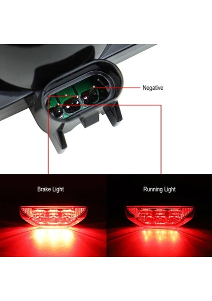 Kırmızı Atv Kuyruk Işık Arka Lambası Honda TRX420 TRX500 Rancher Foreman Trx 400EX Rubıcon TRX250 2006-2015 (Yurt Dışından) fiyatları