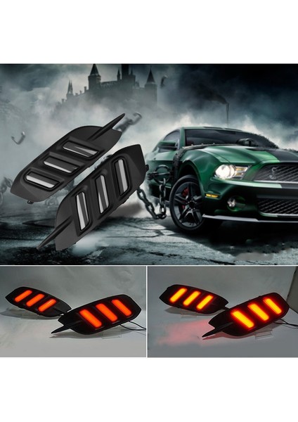 Araba LED Drl Gündüz Farları Arka Tampon Fren Lambası Kuyruk Işık Sis Lambası Honda Civic 10TH Gen 2016-2019 (Yurt Dışından) modelleri