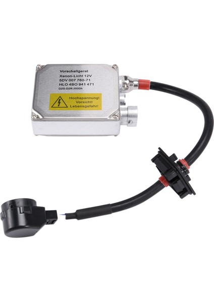 Hella -Audi -Bmw Yeni Için D2S D2R Yedek Hıd Xenon Far Balast Kontrol Ünitesi Ateşleyici 5DV007760 (Yurt Dışından)