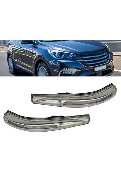 Sol Yan Ayna Tekrarlayıcı LED Işık 87613B8000 Hyundai Santa Fe-Xl 2013-2018 Araba Dikiz Aynası Dönüş Sinyali Lambası (Yurt Dışından) indirimleri