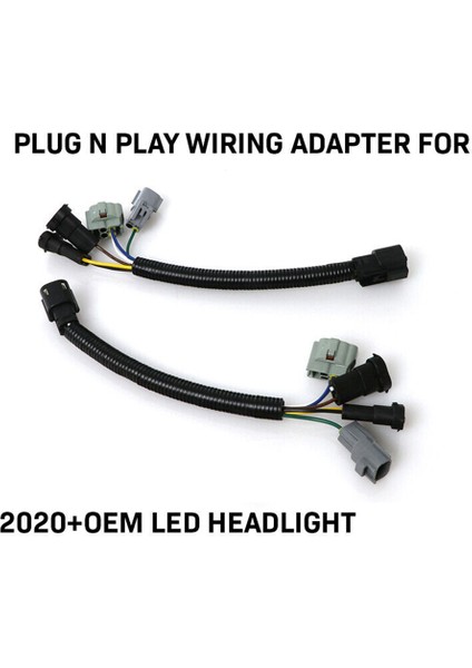 16-20 Toyota Tacoma Fit 2020 Full LED Farlar Için Tak Çalıştır Adaptörler (Yurt Dışından)