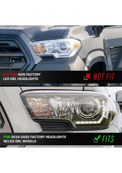 16-20 Toyota Tacoma Fit 2020 Full LED Farlar Için Tak Çalıştır Adaptörler (Yurt Dışından) indirimleri