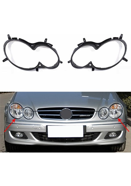 209 826 0291 Araba Sağ Ön Far Lens Kapağı Trimler Şerit Far Sızdırmazlık Şeridi Contası Benz W209 Clk 2003-2009 (Yurt Dışından) fiyatları